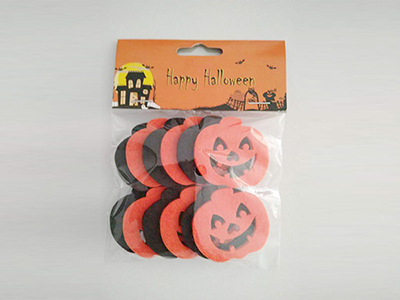 12/S felt pumpkin shape