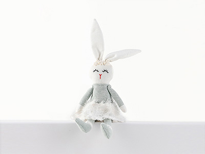 Bunny hanging decoration