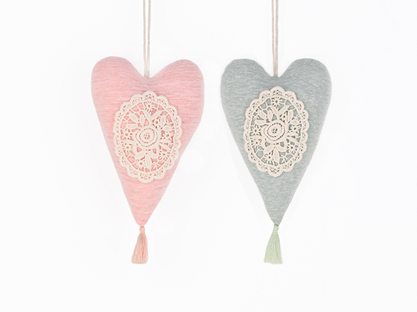 Heart hanging decoration