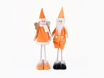 Santa Claus and Angel-yellow